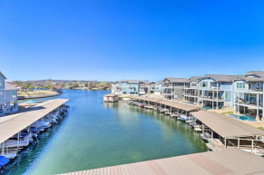 Modern Kingsland Lake Front House with Heated Pool!